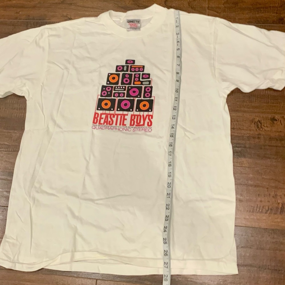 Vintage Beastie Boys 1995 Original Quadraphonic Stereo Tour Teeshirt - Picture 9 of 11